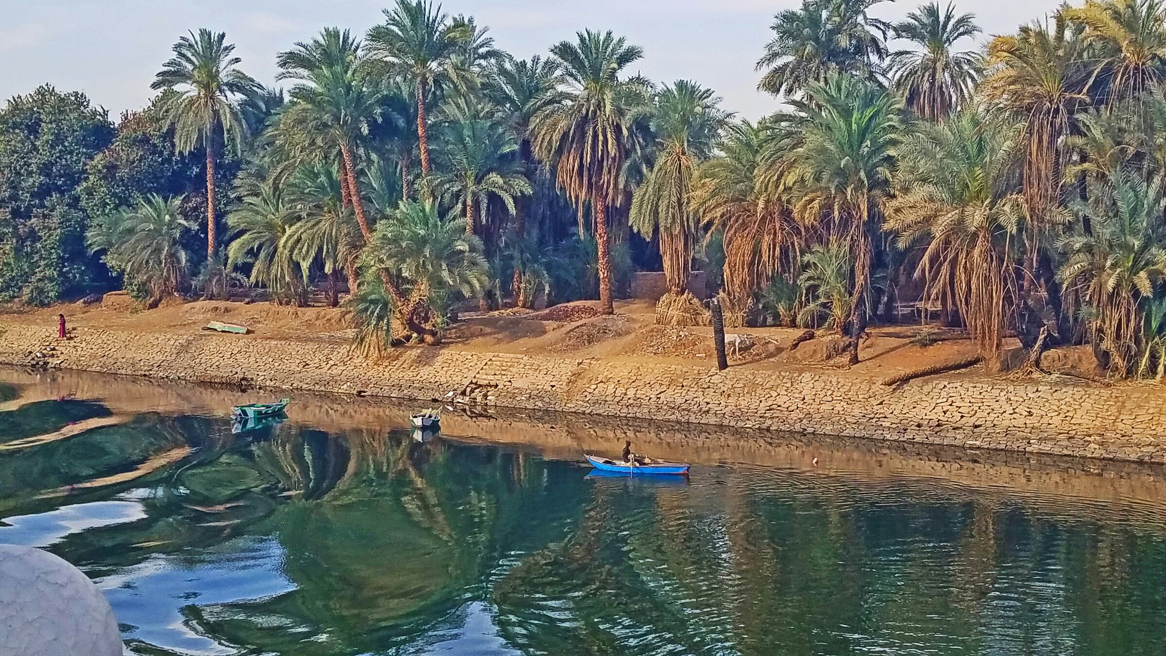 The Nile River and temples of Upper Egypt