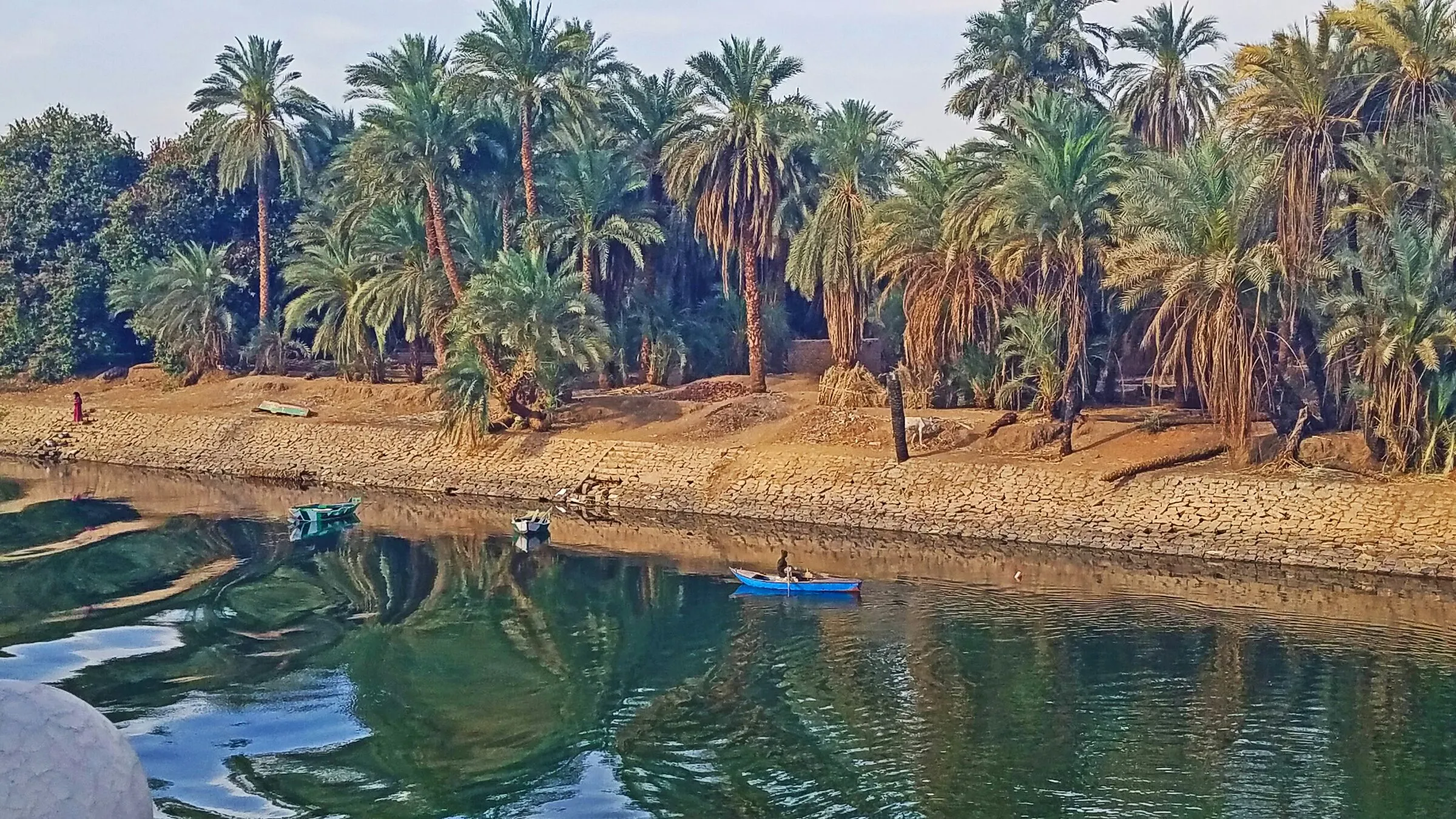 The Nile River and temples of Upper Egypt